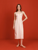 Adela Dress in Grapefruit