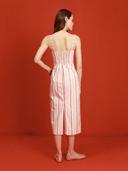 Adela Dress in Grapefruit