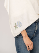 Cotton Cashmere Wrap | White