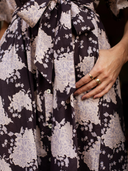 Lizzie Midi Dress in Ganache Floral
