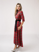 The Eloise Dress in Holiday Plaid