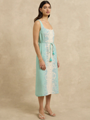 Paloma Dress in Seafoam Bloom