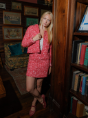 The Pari Quilted Jacket in Jaipur Ruby