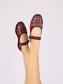Mary Jane in Holiday Plaid