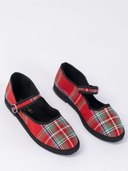 Mary Jane in Holiday Plaid