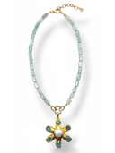Sea Glass Bloom Necklace