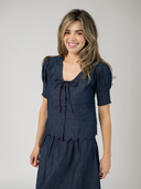 The Louisa Top | Indigo