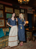 The Trellis Skirt | Brown Vine