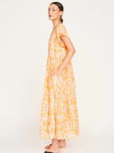 Vienna Maxi Dress in Orangesicle