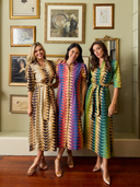 The Kris Dress in Spice Bagru Triangle