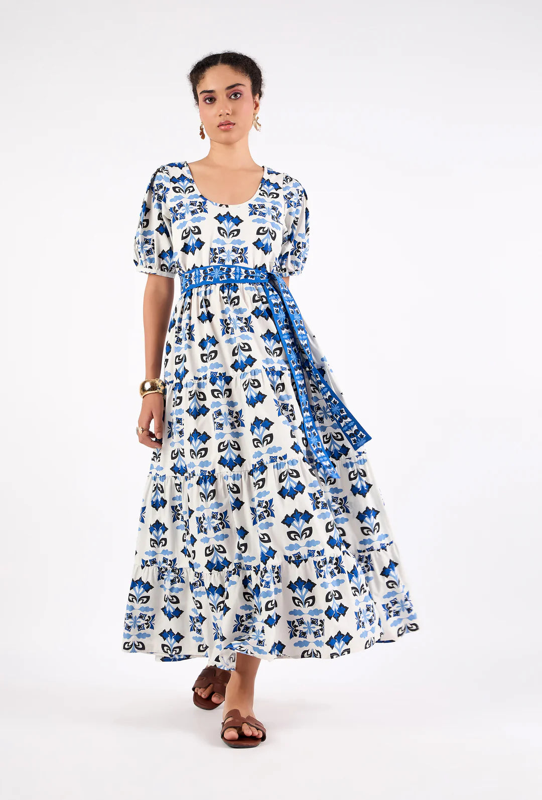 Daisy Dress in Papillon Cobalt