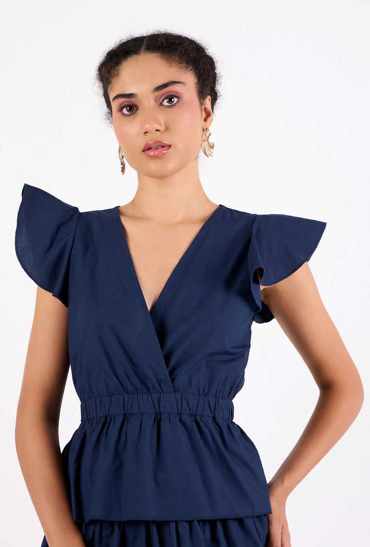 Cassie Dress in Navy