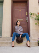 Montalcino Tunic in Espresso Vintage Lily