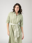 The Eloise Dress in Moss Arrow