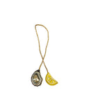 Lemon Oyster Bag Charm