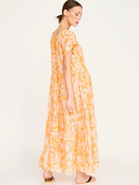 Vienna Maxi Dress in Orangesicle