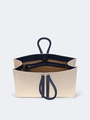 Sally Canvas Tote in Blue