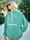 Terry Anorak in Bottle Green