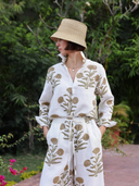 Montecito Popover in Khaki Flower