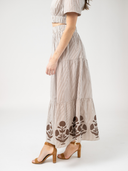 The Abby Set | Brown Stripe
