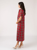 The Kris Dress in Holiday Plaid