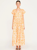 Vienna Maxi Dress in Orangesicle