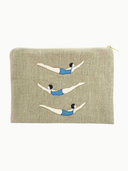 Triple Swim Girl Clutch
