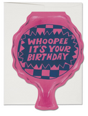 Whoopee Cushion Birthday Greeting Card