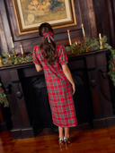 The Kris Dress in Holiday Plaid