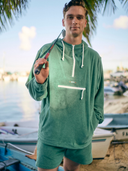 Terry Anorak in Bottle Green