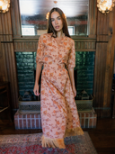 The Markey Skirt + Lily Top Set in Cinnamon Jardin
