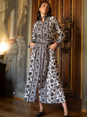 Marrakech Kaftan in Espresso Vintage Lily