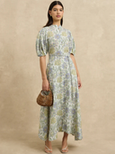 Kira Dress in Heritage Lemon