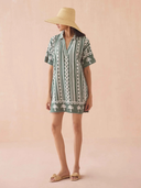 Rumi Dress in Kiera Palm