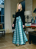 Helena Midi Wrap Skirt in Kenmare Plaid
