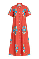 Gibbons Dress in Cinnaleaf