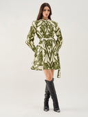 Nella Dress in Rosemore Olive