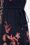 Rhonda Dress in Chintz Jet