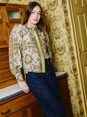 Joie Blouse in Kaleidoscope Scarf Print