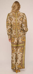Joie Blouse in Kaleidoscope Scarf Print