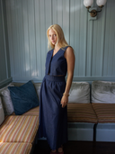 The Trellis Top + Markey Skirt Set | Indigo