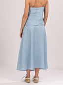 Africa Light Blue Skirt