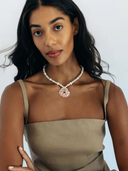 Cove Necklace in White