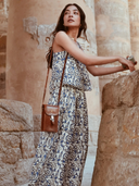 Verona Skirt in Blue Heka