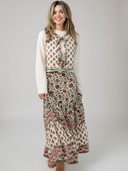 The Quilted Vest + Skirt Set in Jaipur Holiday