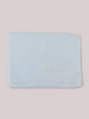 Cotton Cashmere Wrap | Light Blue
