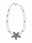 Starfish and Pearl Necklace