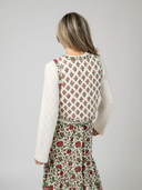 The Quilted Vest + Skirt Set in Jaipur Holiday