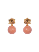 Sabine Studs in Coral