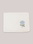 Cotton Cashmere Wrap | White